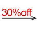 30%off→