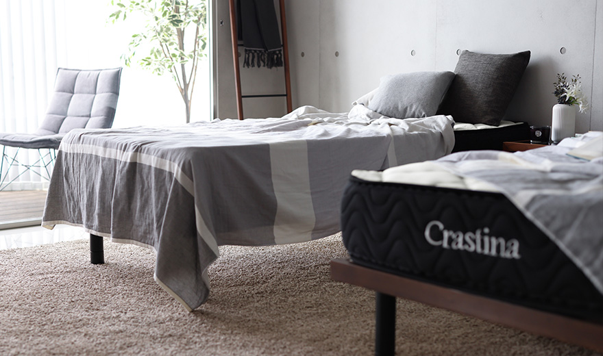 Crastina ポケットコイルマットレス　ベッド ベッドの選び方とおすすめ快眠マットレス - ソファー、モダン