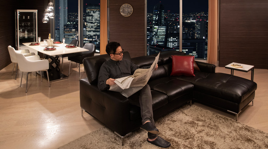 ホテルライクなインテリアコーディネート - ソファー、モダン家具の