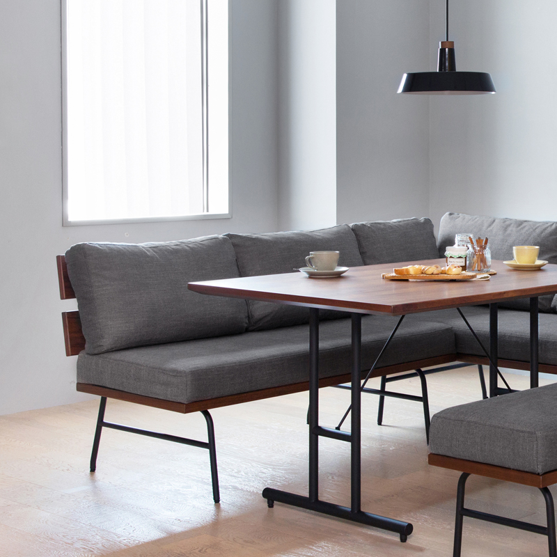 ボーナス時期‼️クラスティーナCOAL ダイニングソファー