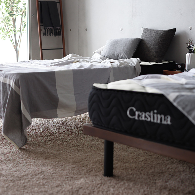 Crastina ポケットコイルマットレス　ベッド Crastina ポケットコイルマットレス ベッド ベッド・マットレス
