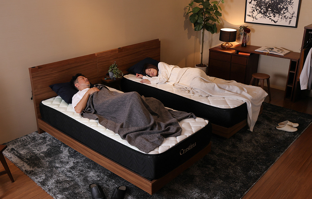 Crastina ポケットコイルマットレス　ベッド ポケットコイルマットレス Reclux（リクル） - ソファー、モダン家具の