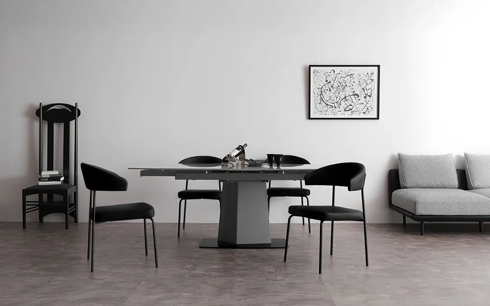 伸長式セラミックダイニングテーブル SOLA（ソラ） - ソファー、モダン