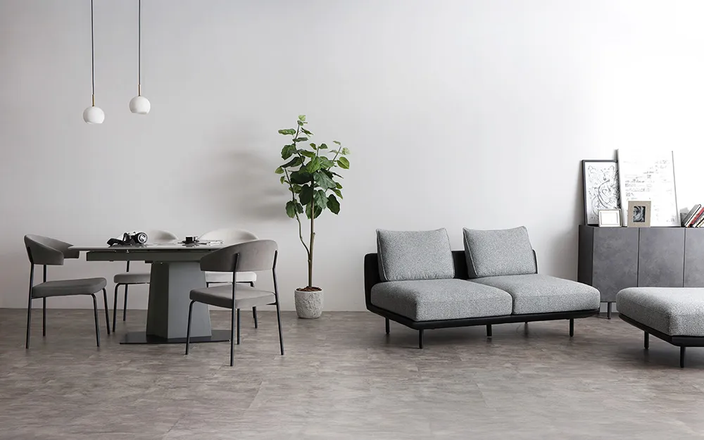 伸長式セラミックダイニングテーブル SOLA（ソラ） - ソファー、モダン