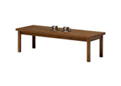 リビングテーブル/幅120cm【素材：天板:ウォールナット突板/カラー：ウォールナット/品番：LECCE-120-テーブル】高野木工
