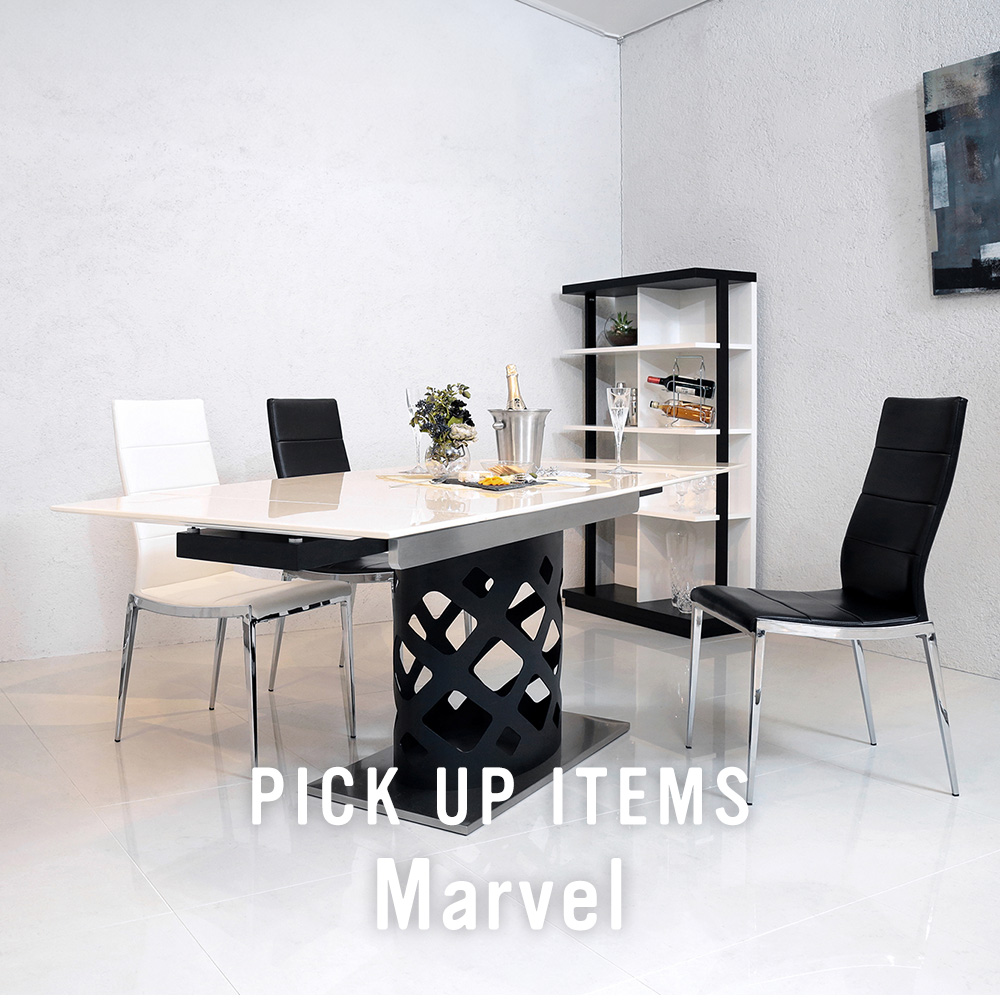 夏が来た！セール◇美品　クラスティーナ　Marvel　ダイニングテーブル おすすめインテリア家具 Marvel - ソファー、モダン家具の